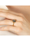 Bague dorée "Sia" Labradorite