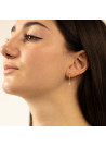 Boucles d'oreilles Or jauneet perles