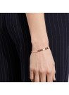 "MEILLEURE MAMAN DU MONDE" bracelet jonc rosé à message