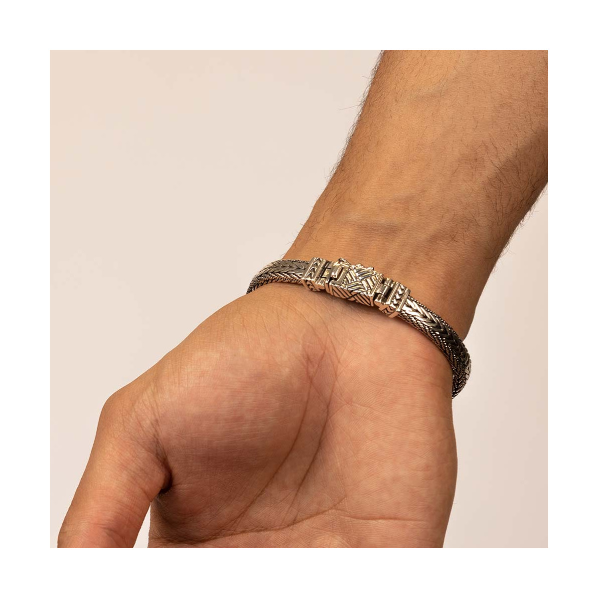 Bracelet Homme "Atila" Argent 925 Bracelet Homme "Atila" Argent 925