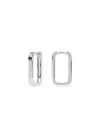 PDPAOLA Boucles d'Oreilles - Super Nova Silver - en argent