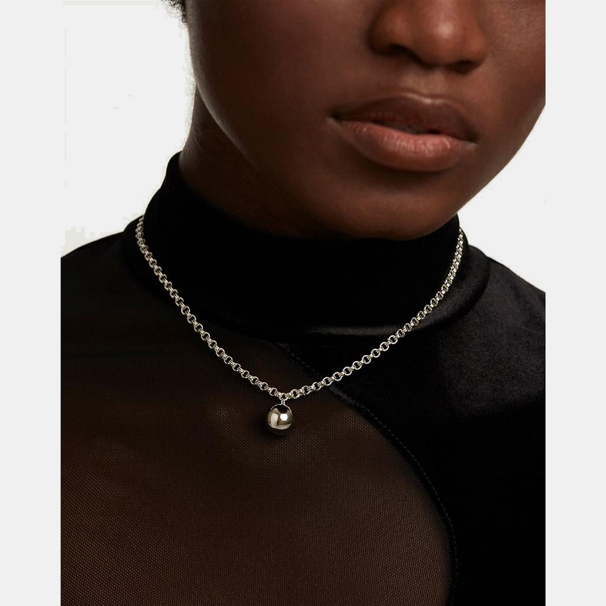 PDPAOLA Collier - Super Future Silver - en argent PDPAOLA Collier - Super Future Silver - en argent - CO02-428-U