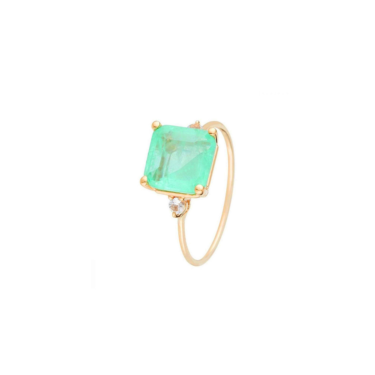 Bague "Espoir Topaze" Or jaune Bague "Tempête" Or jaune