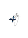 Bague "Héméra Saphir" Or et Diamants