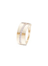 Bague "Madison" Or et Diamants