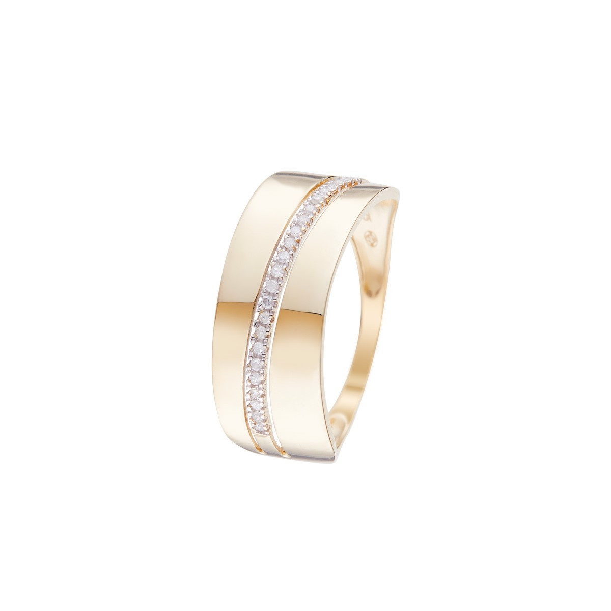Bague "Madison" Or et Diamants Bague " Jeanne" Or jaune et Diamant