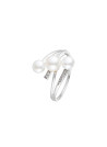 Bague "Perle Kawai" Or et Diamants