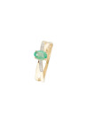 Bague "Ambi Emeraude" Or et Diamants