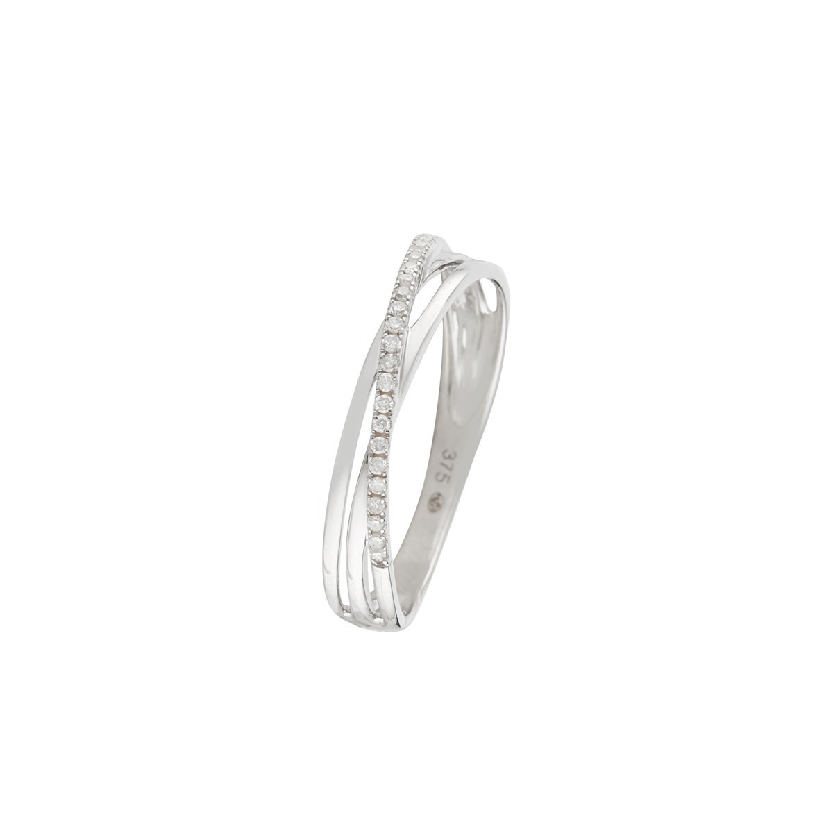 Bague "Kudai" Or et Diamants Bague "Amarante" Or blanc et Diamant