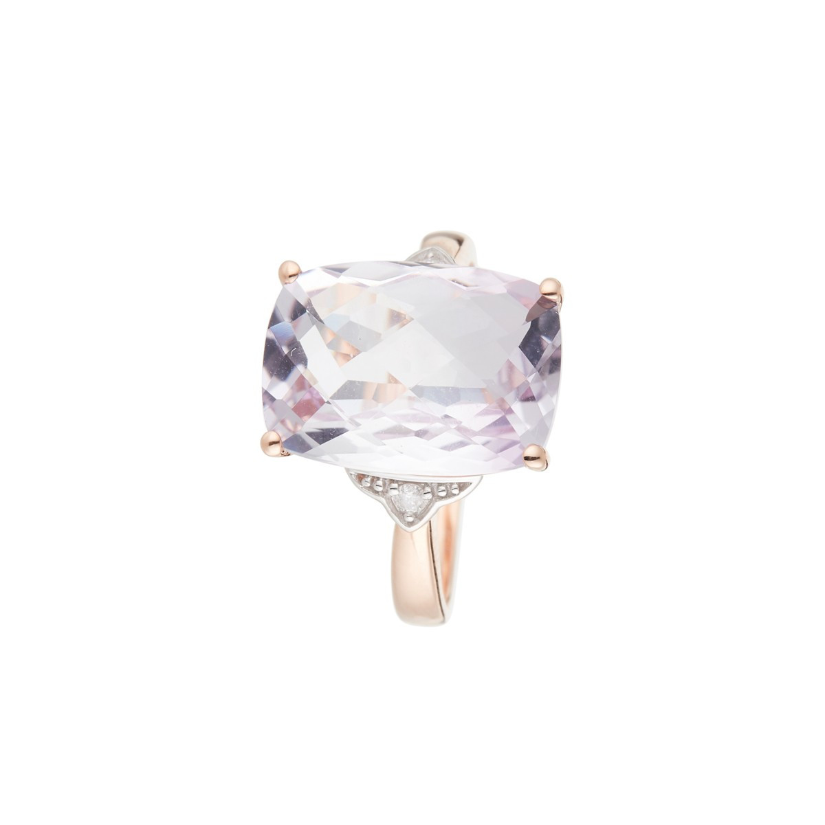 Bague "Pink Hill"Or et Diamants Bague "Tessa" Or rose et Diamant