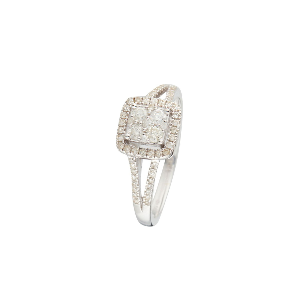 Bague "Beloni" Or et Diamants Bague " Madeleine" Or blanc et Diamant