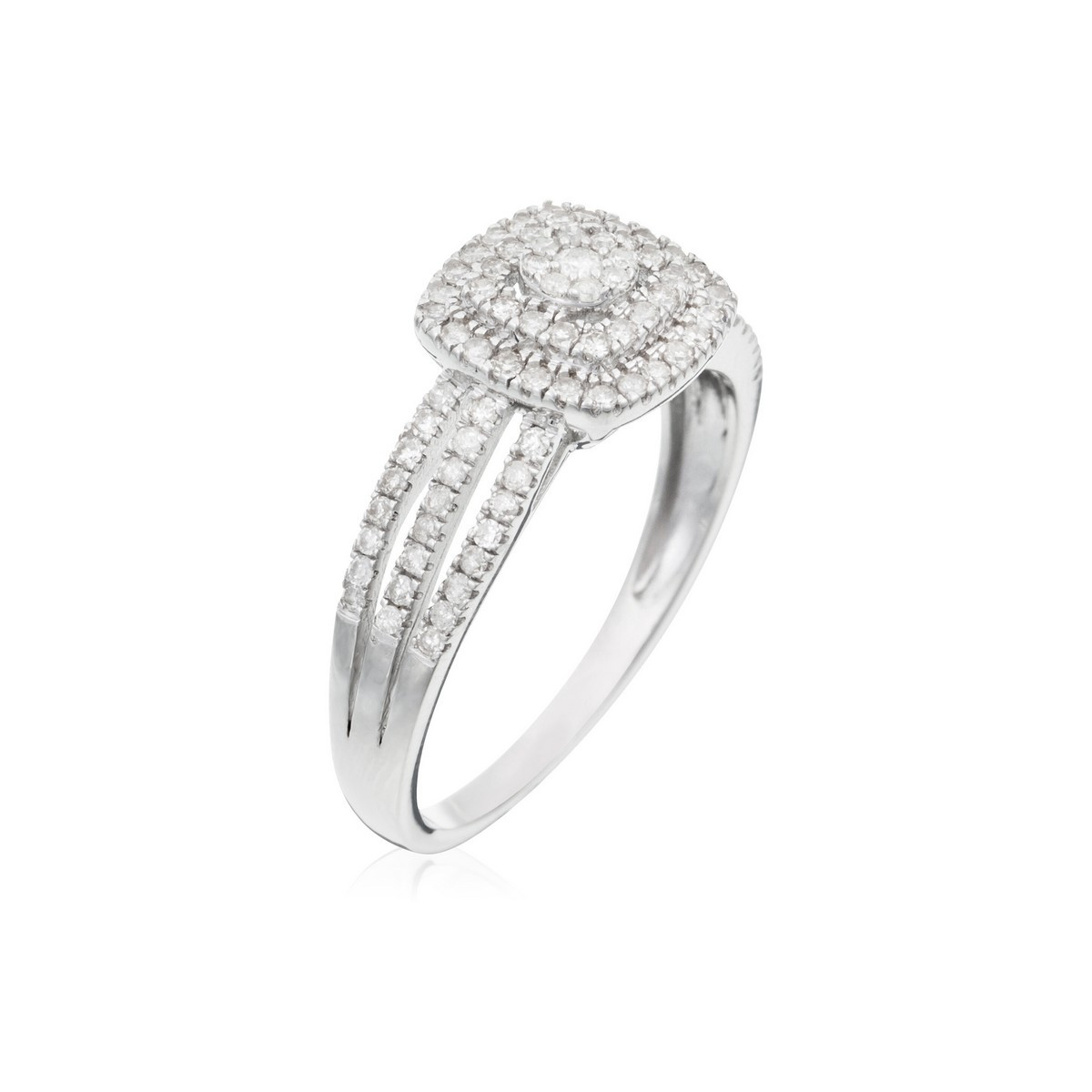 Bague "Moromba" Or et Diamants Bague "Gaëlle" Or blanc et Diamant