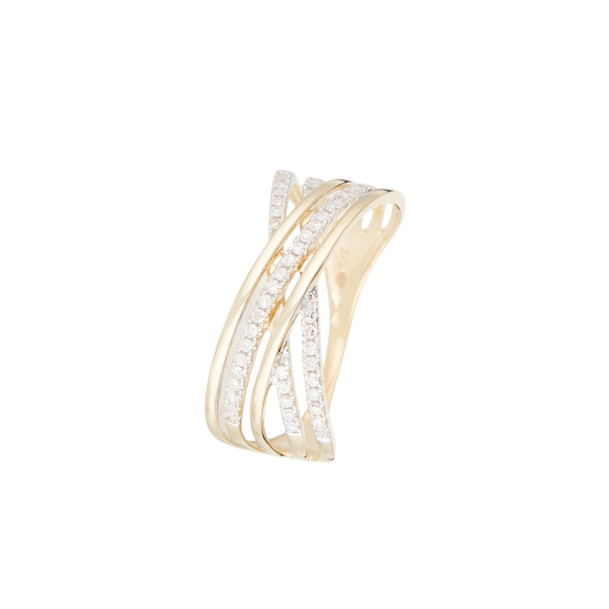 Bague "Lampang" Or et Diamants Bague " Anne" Or jaune et Diamant