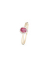 Bague "Capiz" Or et Diamants