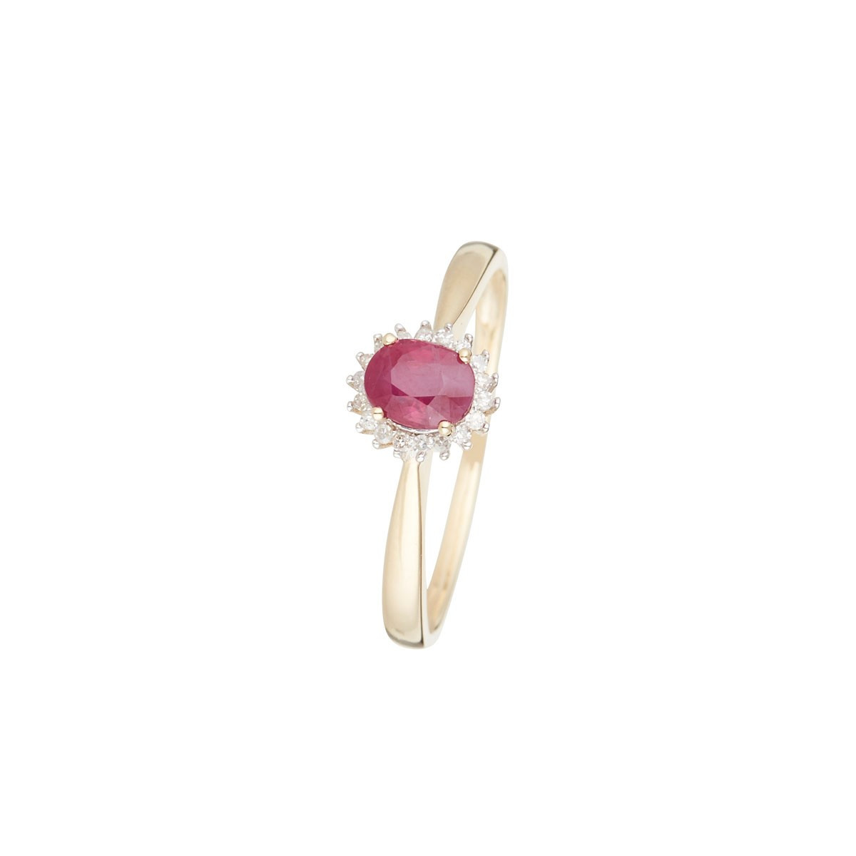 Bague "Capiz" Or et Diamants Bague " Clara" Or jaune et Rubis