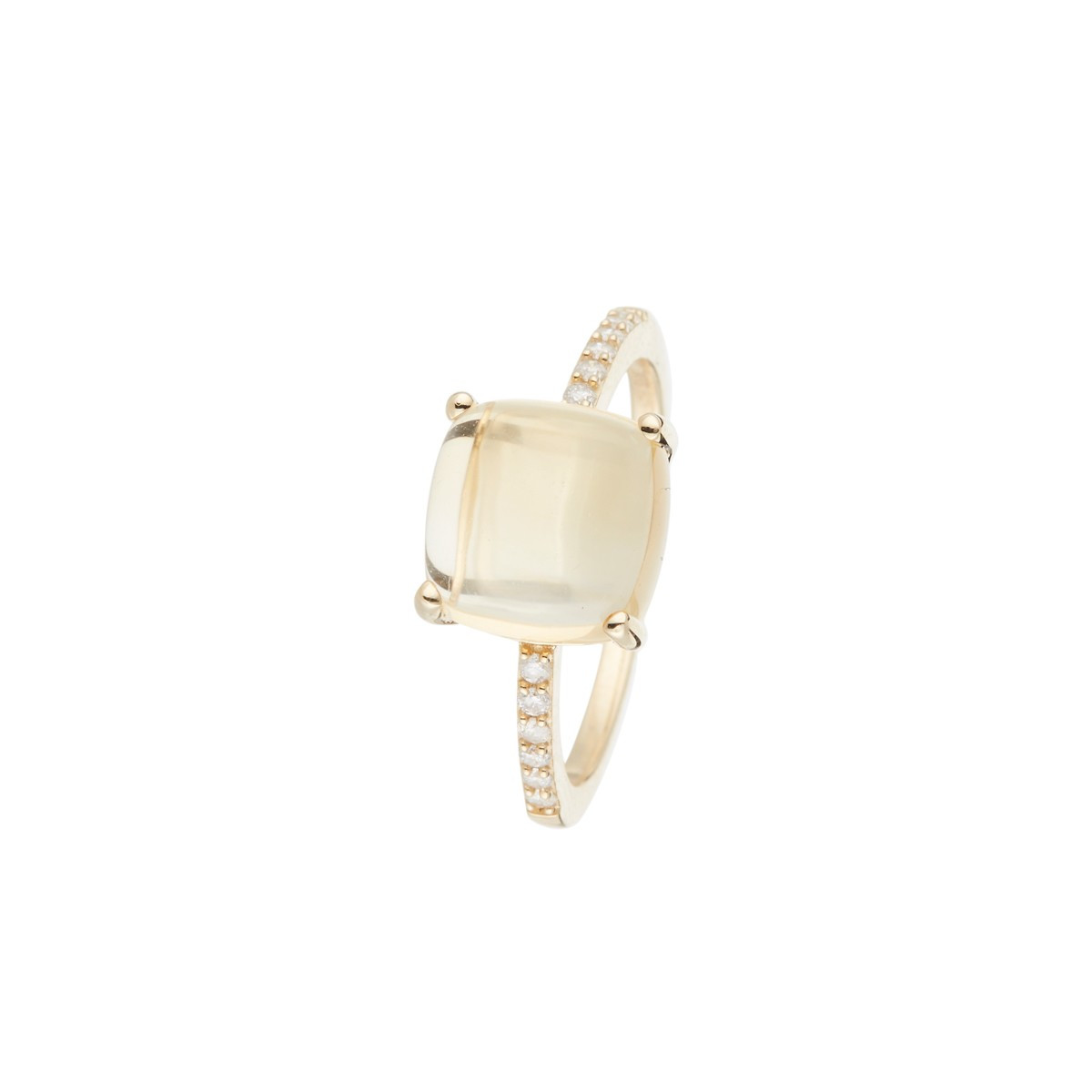 Bague "Rose Dragée" Or et Diamants Bague "Rose Dragée" Or et Diamants