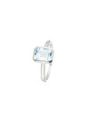 Bague "Classy Topaze" Or et Diamants