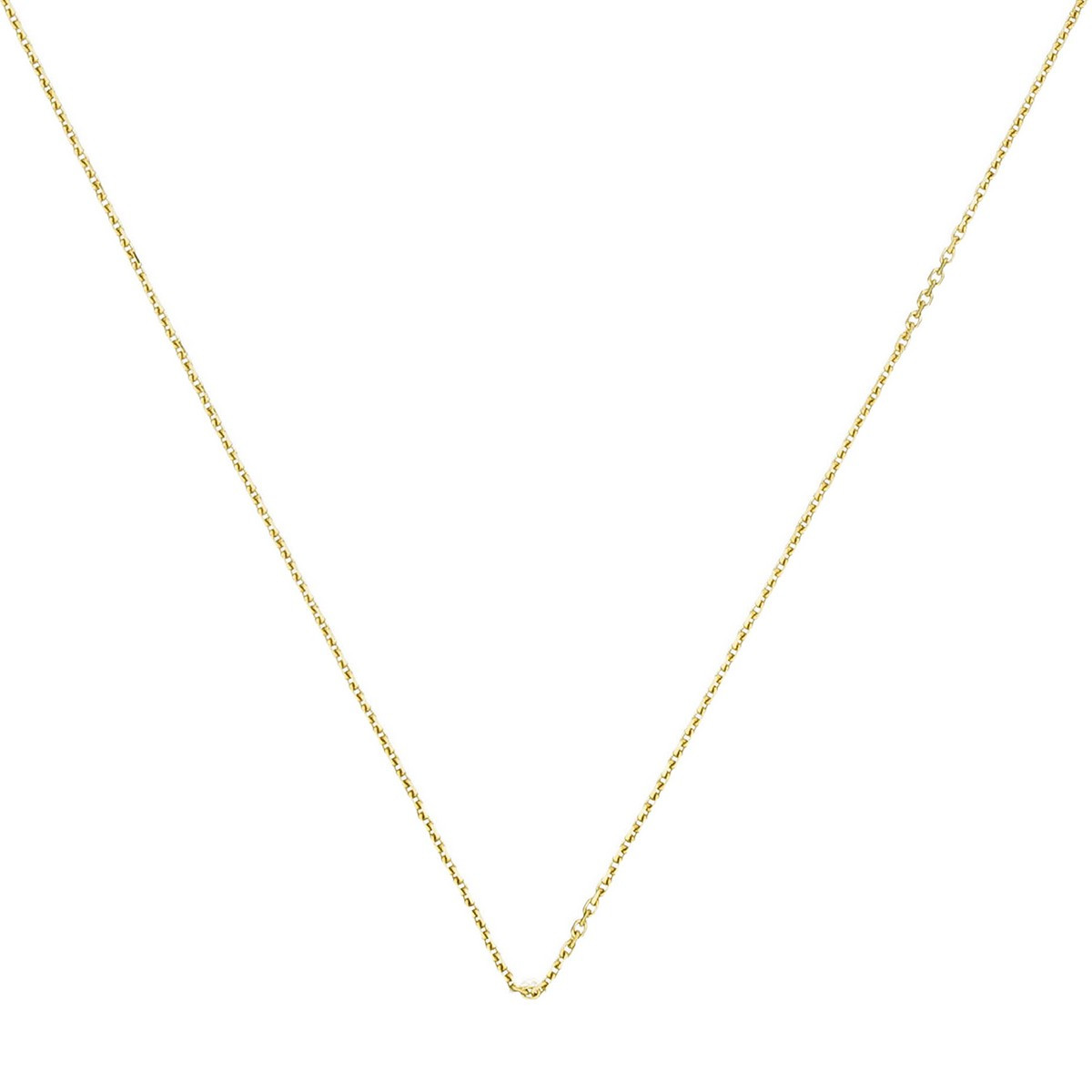 Chaîne en Or Jaune 375/1000 43cm Chaine en Or Jaune 375/1000 43cm"Écorce"