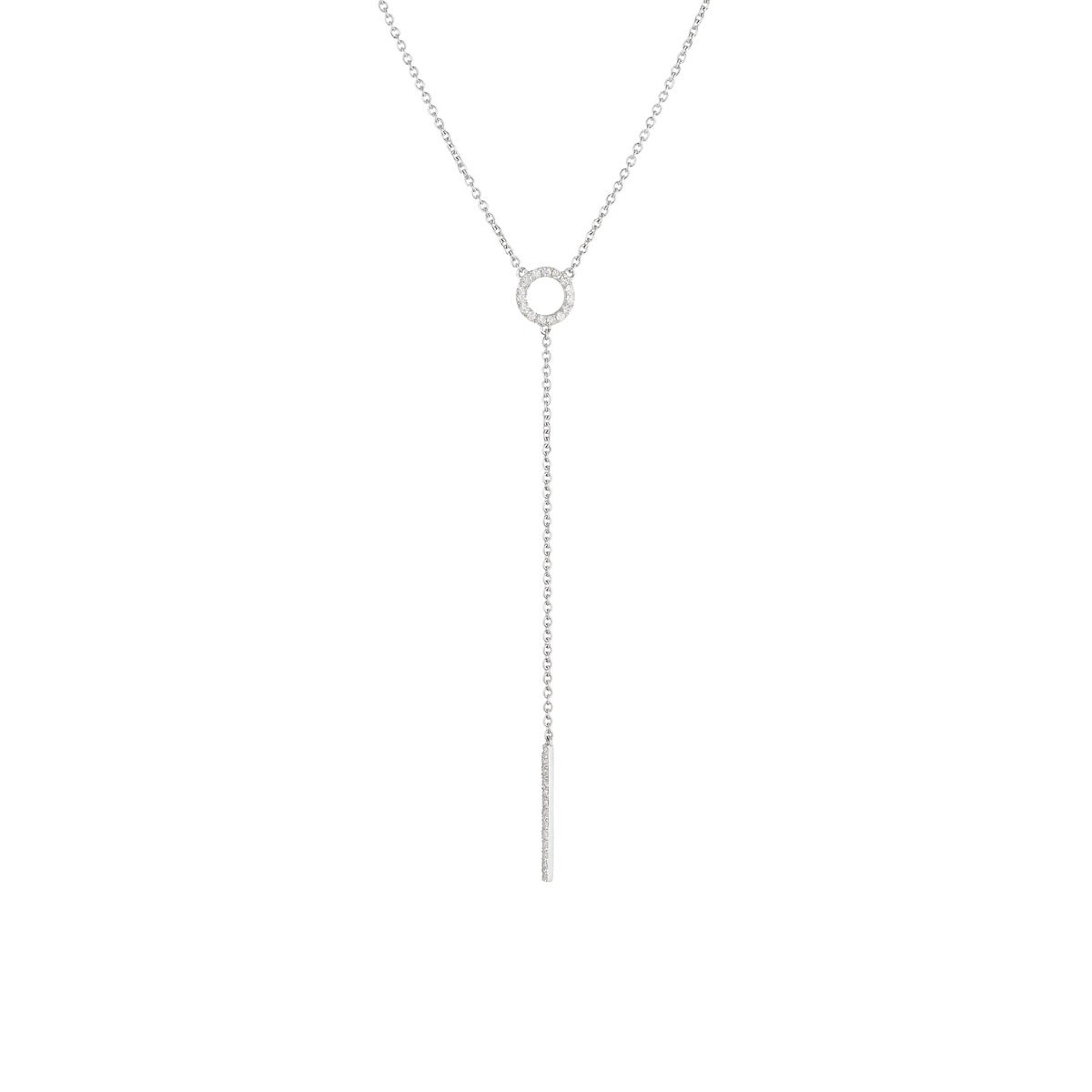 Collier "Brescia" Or et Diamants Collier "Calista" Or blanc et Diamant