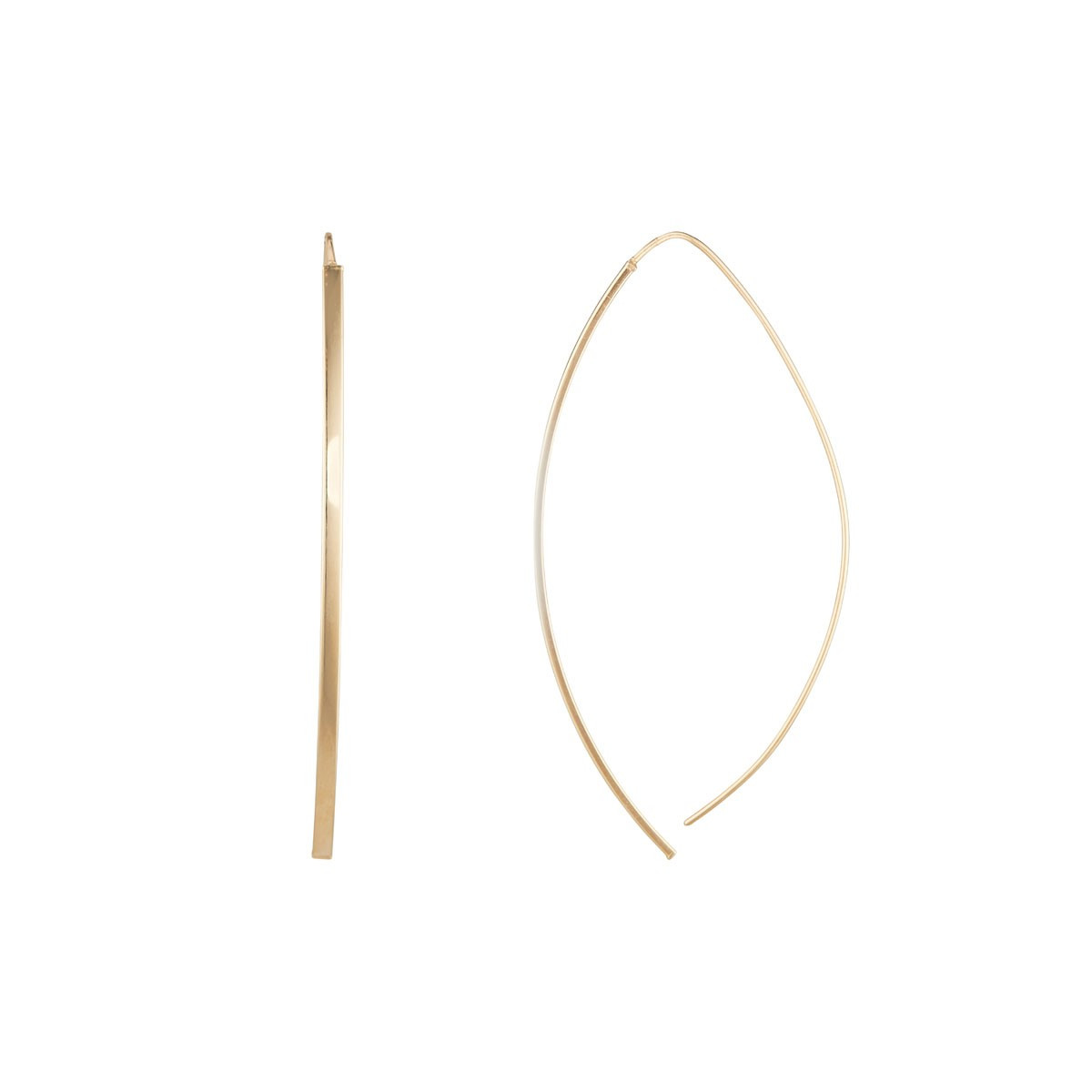 Boucle d'oreilles "Créoles EDNA" Boucles d'oreilles "Amplitude" Or jaune