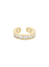 Bijou cartilage unitaire "Shinning ear cuff" Or Jaune 375/1000