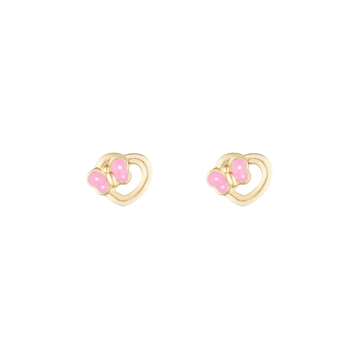Boucles d'oreilles "Empyrée" Or jaune
