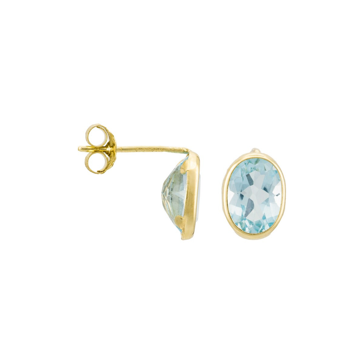 Boucles d'oreilles "Corail" Or jaune