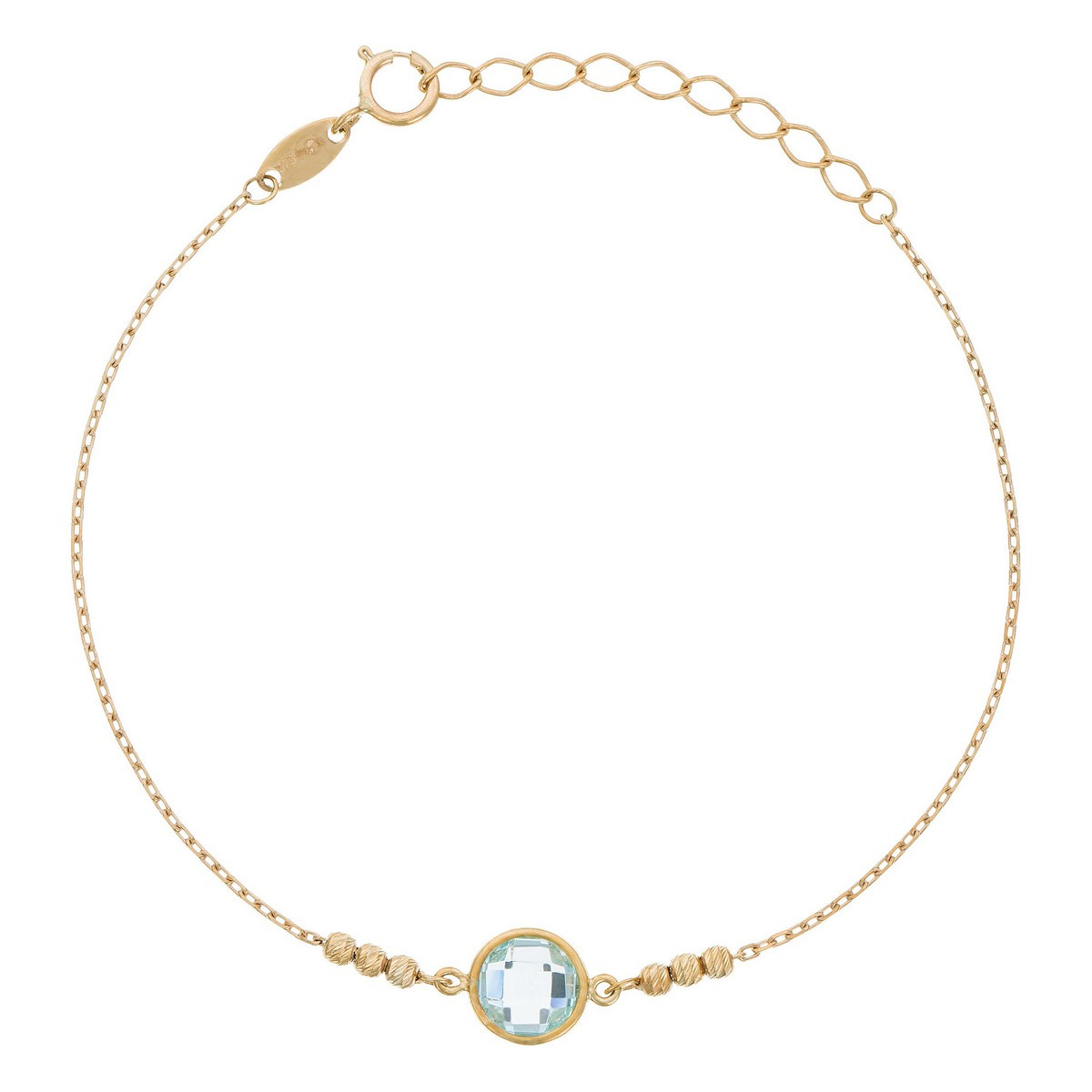 Bracelet "Belle Topaze" Bracelet "Sirène" Or jaune
