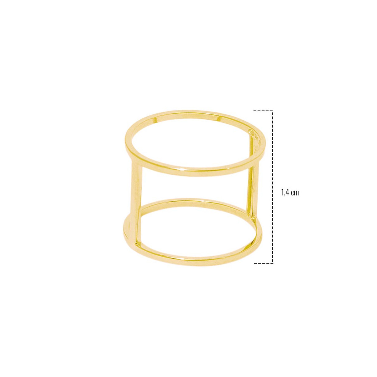 Bague "Jolie Cage Dorée" Or Jaune Bague "Jolie Cage Dorée" Or Jaune