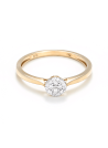 Bague "Mon Unique" Or et Diamants