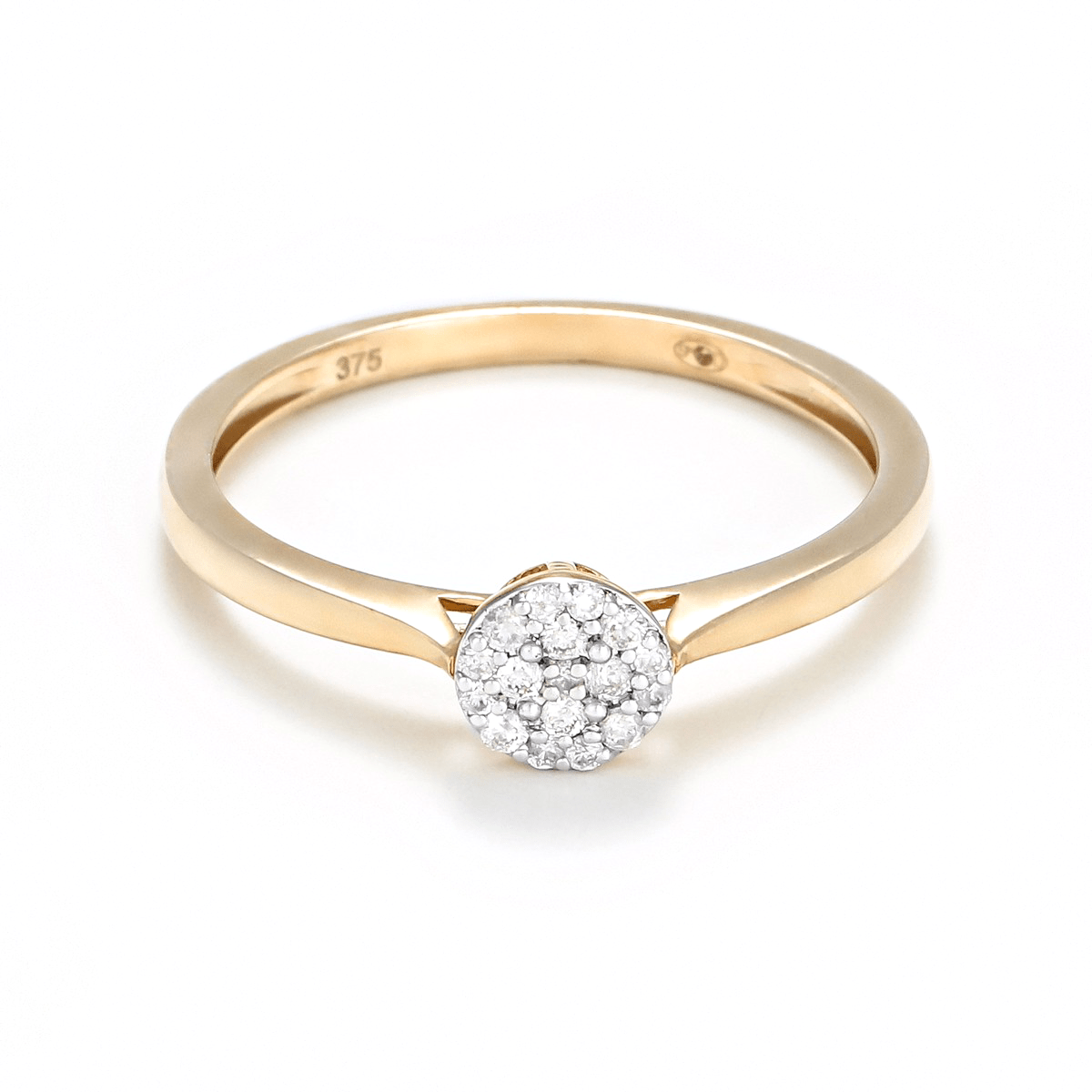 Bague " Raphaëlle" Or jaune et Diamant