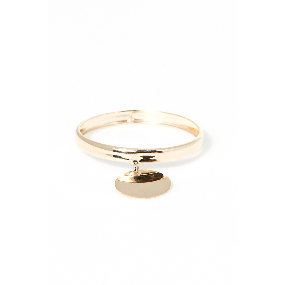 Bague online medaillon or