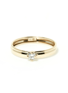 Bague "Dean" Or Jaune 375/1000
