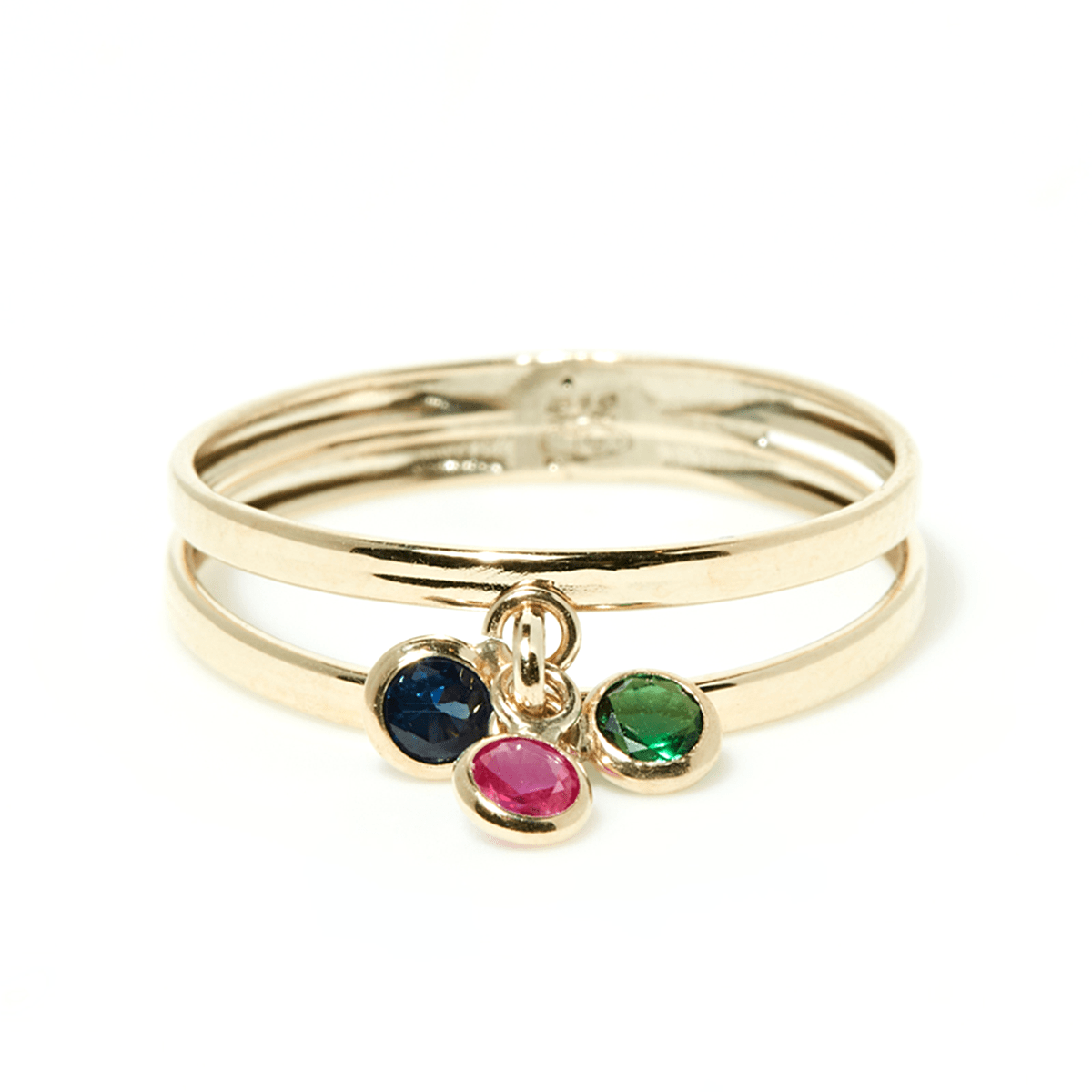 Bague "Pierettes Cassie" Or Jaune 375/1000 Bague "Instant" Or jaune