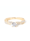 Bague "Ubbe" Or Jaune et 375/1000