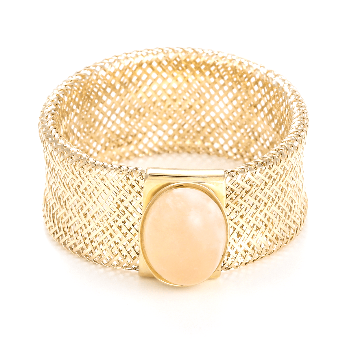 Bague " Quartz rose flamboyant " Or Jaune 375/1000 Bague " Quartz rose flamboyant " Or Jaune et Quartz