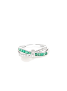 Bague "Starky Emeraude" Or et Diamants