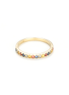 Bague "Multicolor" Or et Diamants