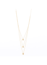 Collier Multi rangs "Losange"Or Jaune 375/1000