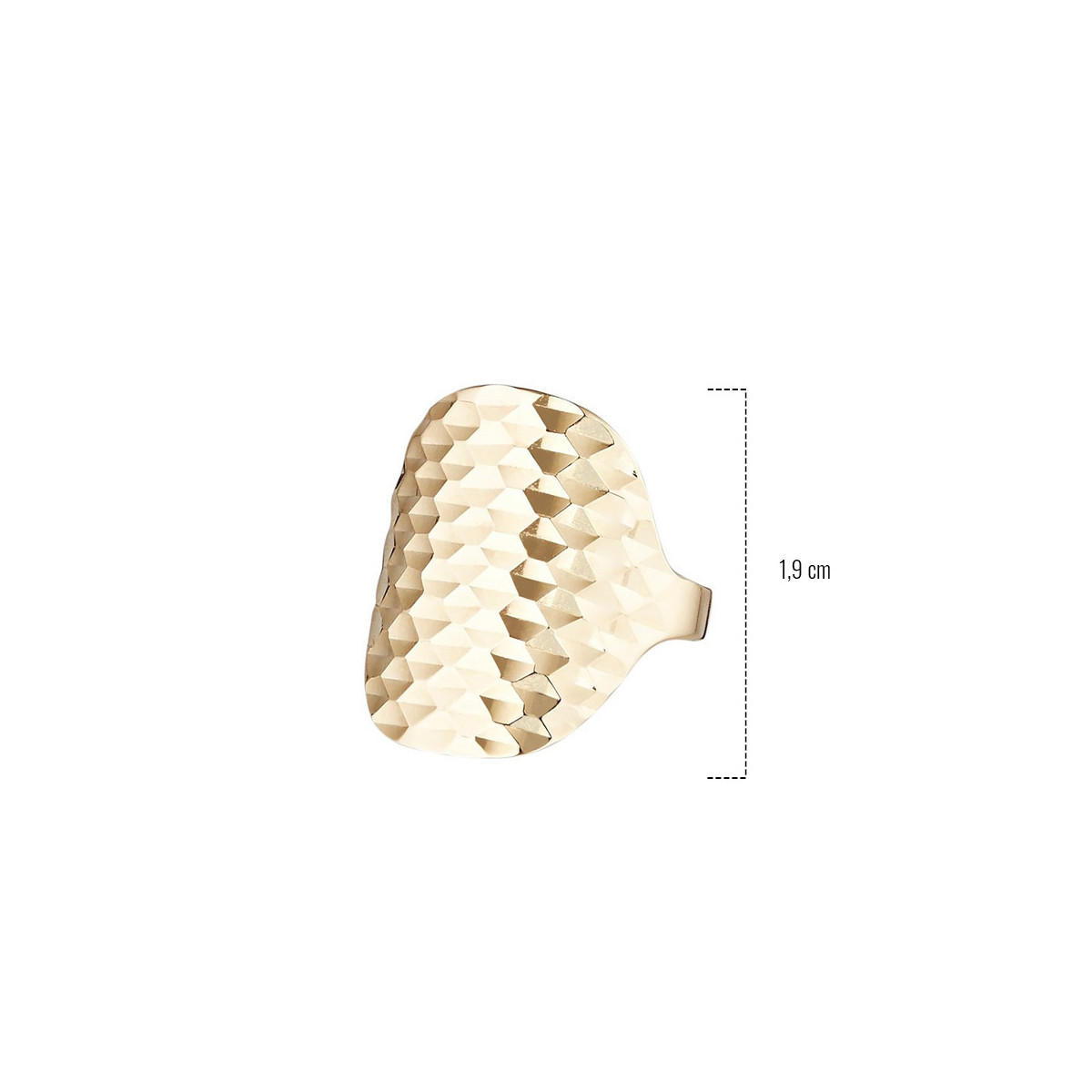 Bague "Armadillo" Or jaune Bague "Idéal" Or jaune