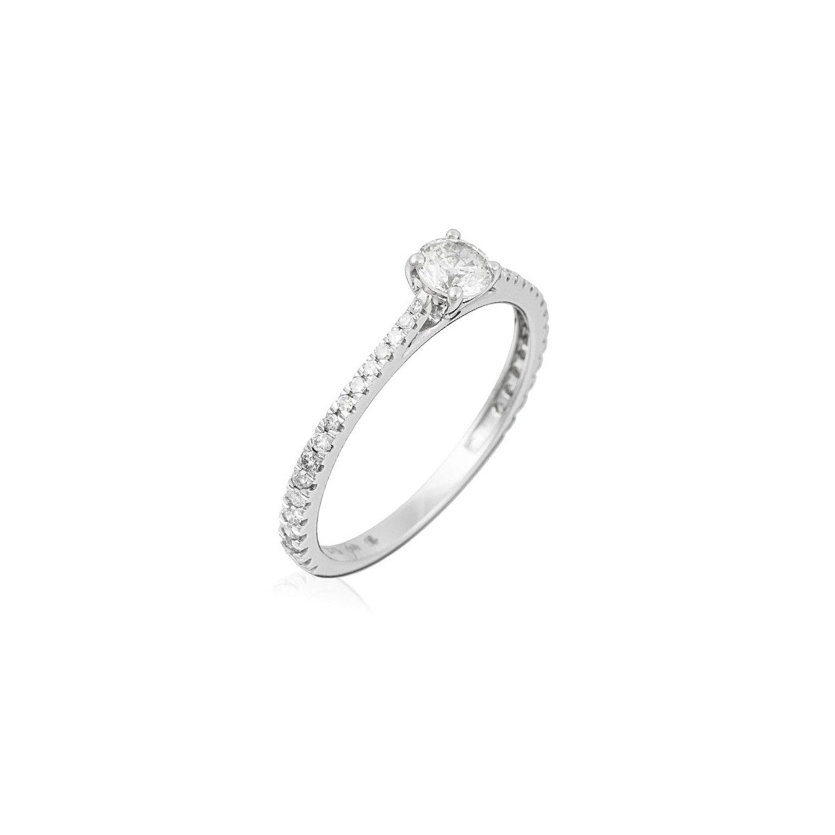 Solitaire 3 diamants best sale
