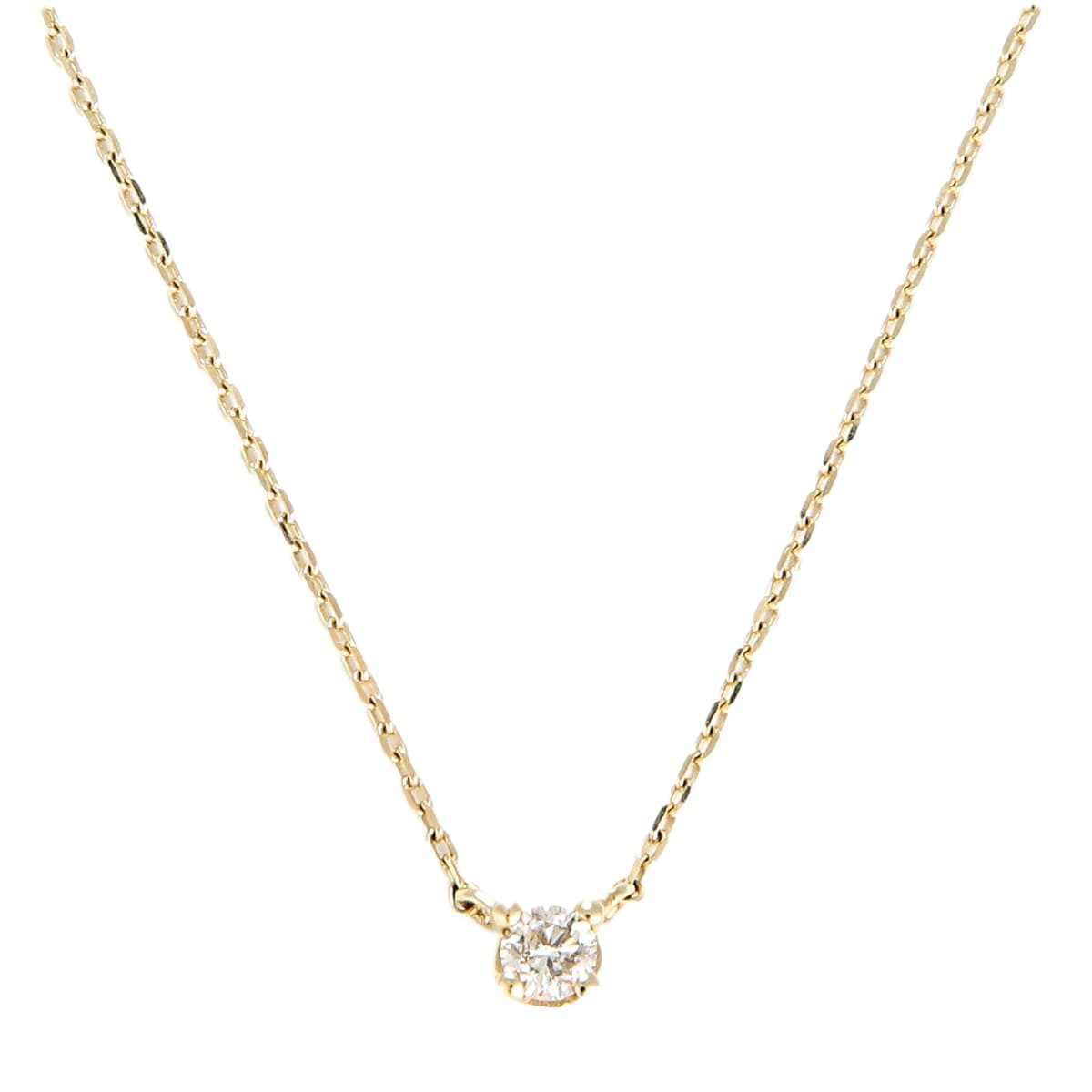 Collier solitaire Or et Diamants Collier solitaire "Apollon Divin" D0,08/1