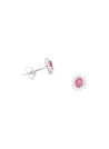 Boucle d'oreilles "Etoile Rubi" Or et Diamants