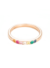 Bague "Color Line" Or et Diamants