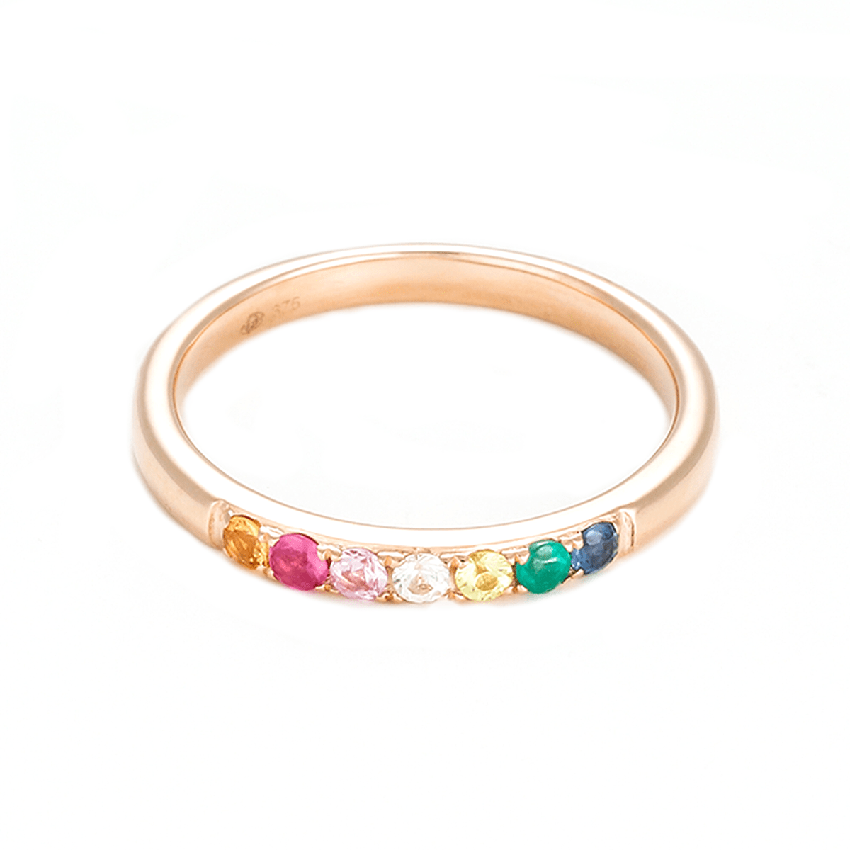 Bague "Color Line" Or et Diamants