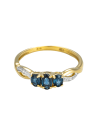 Bague "Dyon" Or et Diamants