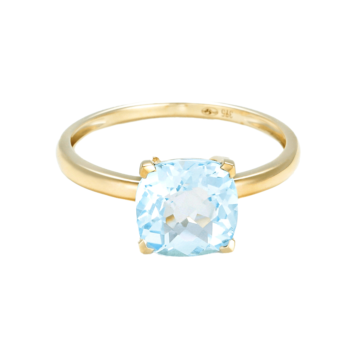 Bague "Douceur Envoûtante" Or jaune et Topaze