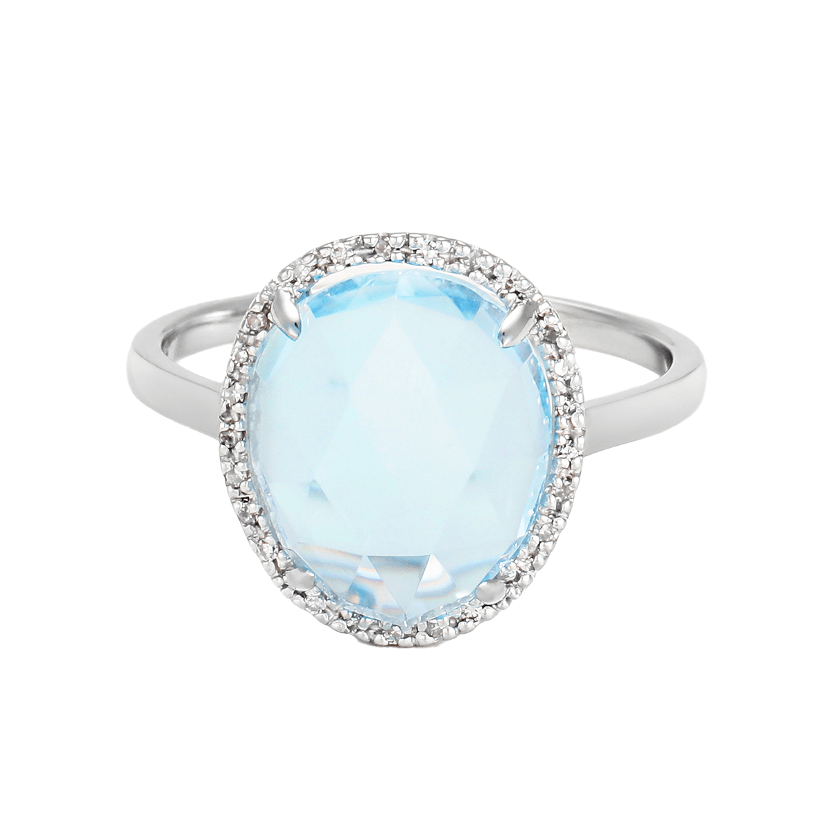 Bague "Bermudes Nouvelles Topaze" Or et Diamants Bague "Bermudes Nouvelles" Or, Topaze et Diamants