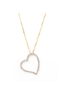 Pendentif "Coeur Oriental " Or et Diamants