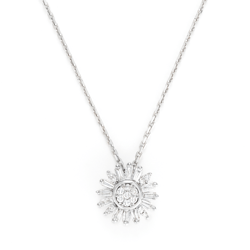 Pendentif  Soleil  Or et Diamants